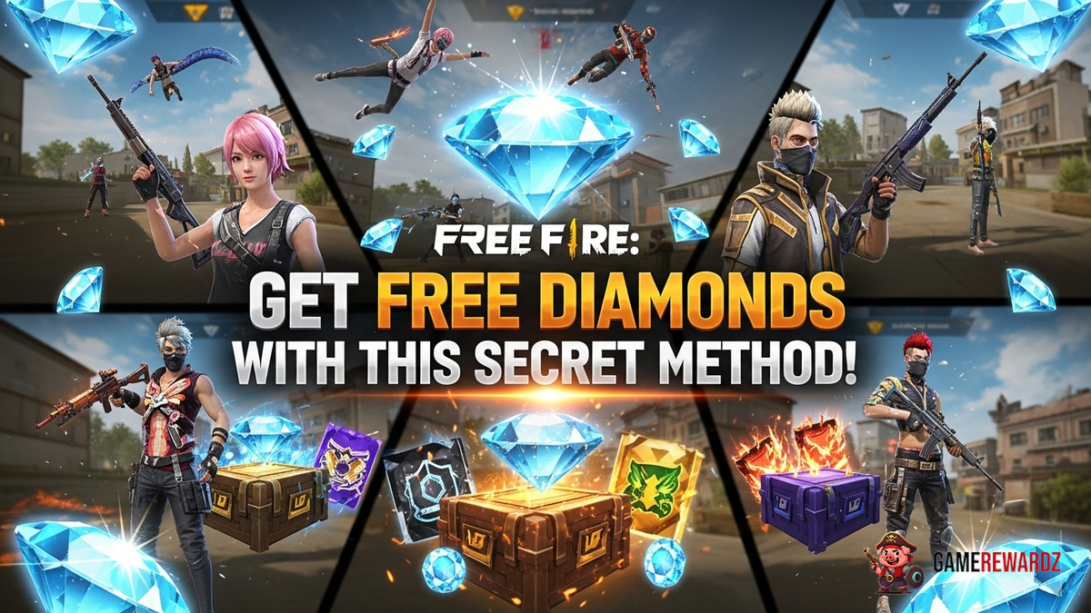Free Fire: Get FREE Diamonds with This Secret Method!